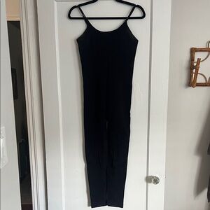 Amazon Athleisure Ribbed Black Bodysuit